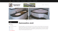 Desktop Screenshot of kamnosestvo-jenic.si