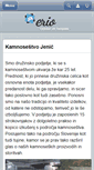Mobile Screenshot of kamnosestvo-jenic.si